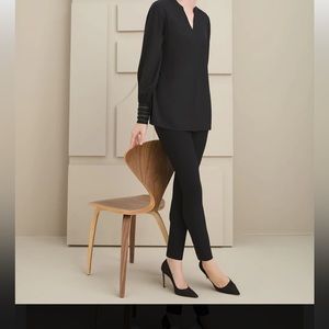 Chicos elastic waist pants